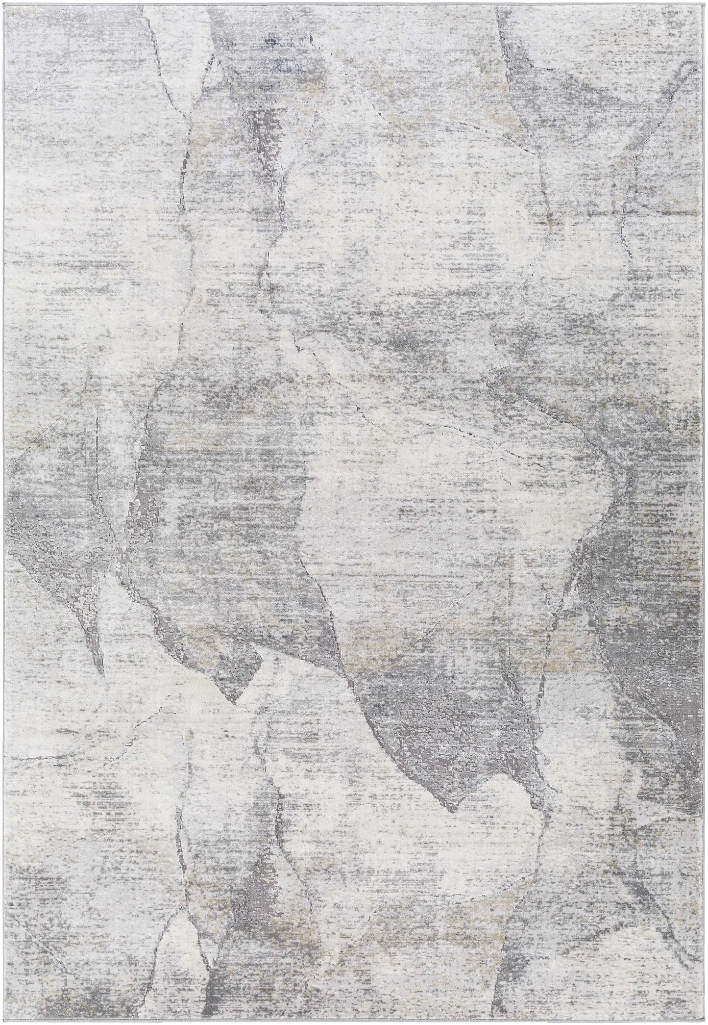 Hulme Gray Marble Luxe Rug - gray marbled pattern for living rooms by Boutique Rugs on Tampa Home & Garden Store