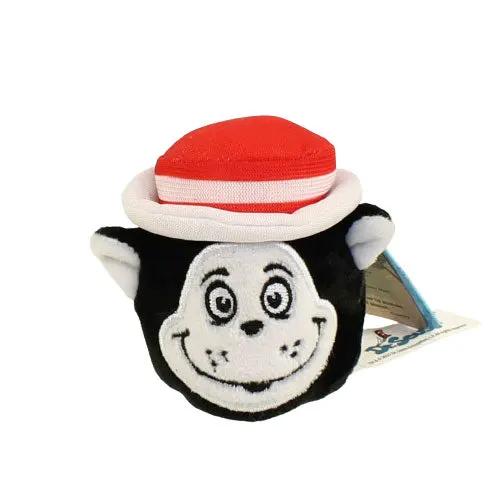 Dr Seuss Mallows Beanbag plush black white face red hat Loft on Tampa Home & Garden Store