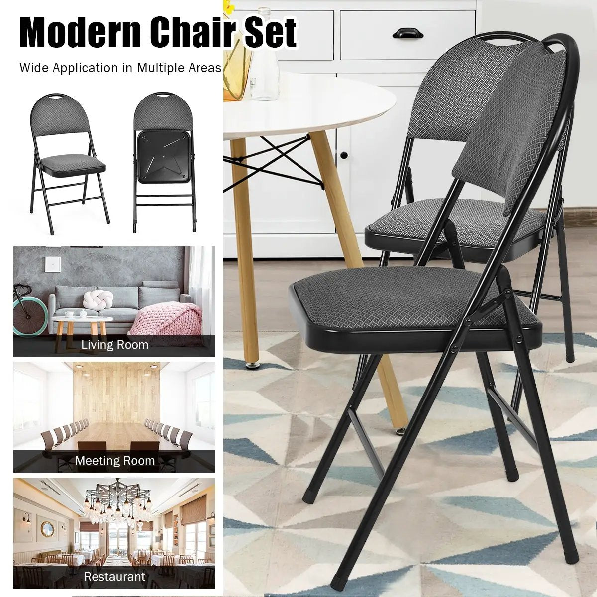 Swivel Windsor Dining Chairs Set of Four