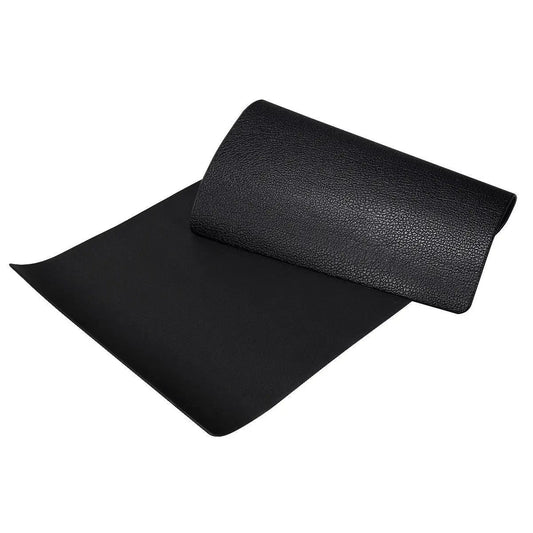 Thick black equipment mat with a textured top surface for home and gym floor protection on Tampa Home & Garden Store