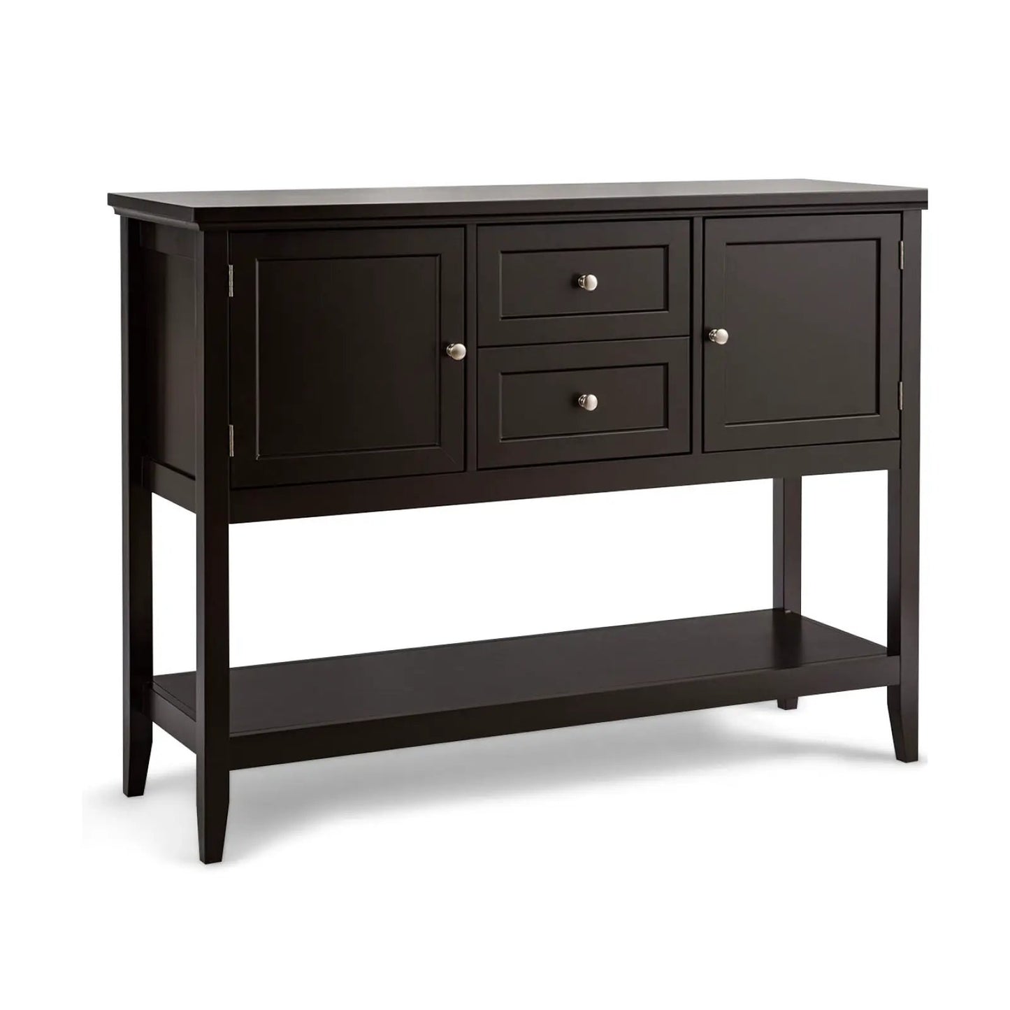 Wooden Sideboard Buffet Console Table with Drawers and Storage-Gray - Tampa Home & Garden Store