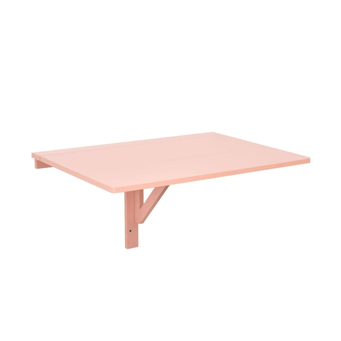 DirectDeals pink wall-mounted folding table for small spaces, compact space-saving folding table on Tampa Home & Garden Store