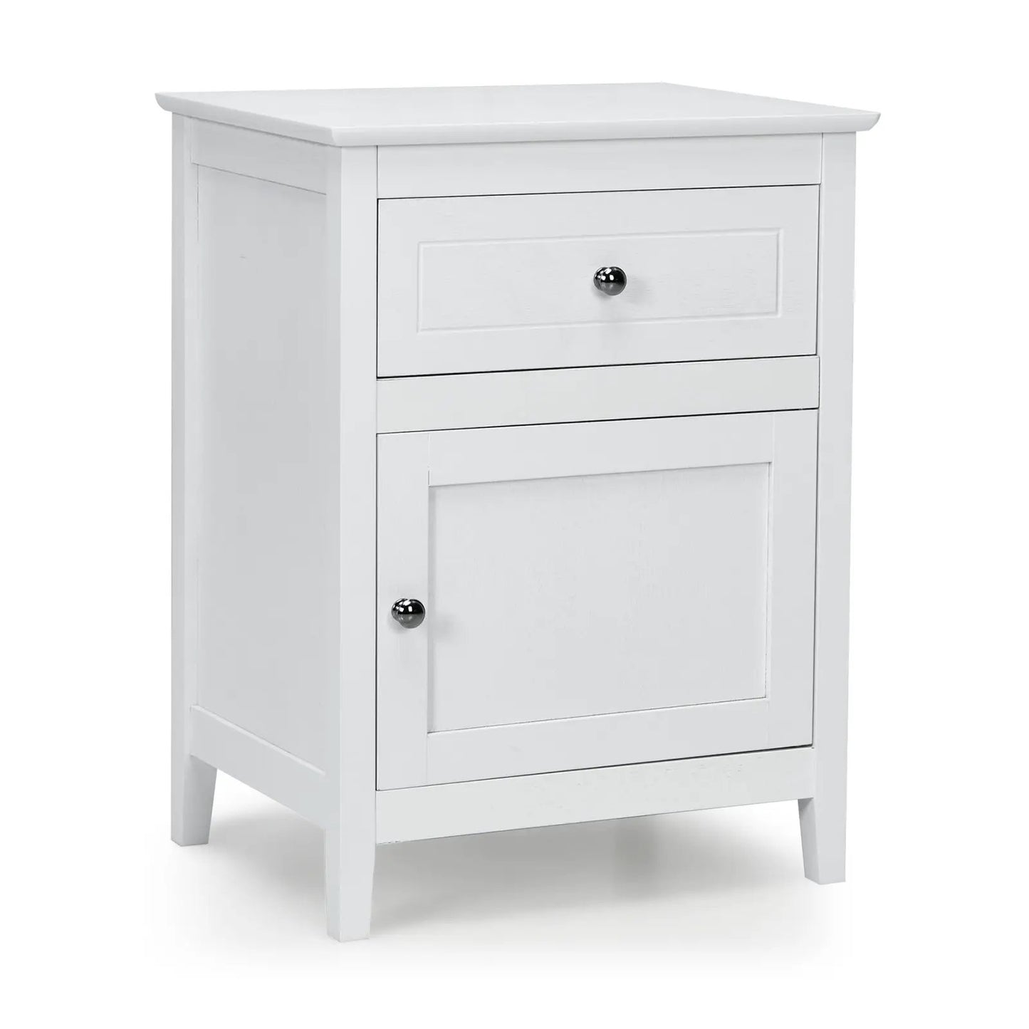 2-Tier Accent Table with Spacious Tabletop-Cherry - Tampa Home & Garden Store