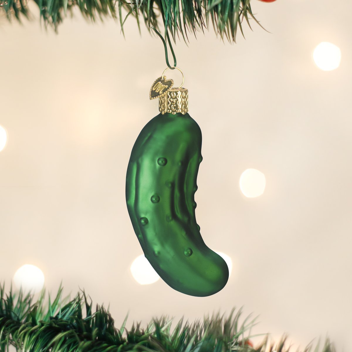 Ornement de cornichon de Noël du vieux monde