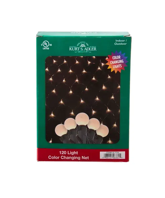 120-Light G15 Frosted Led Color Changing Net Lights - Tampa Home & Garden Store