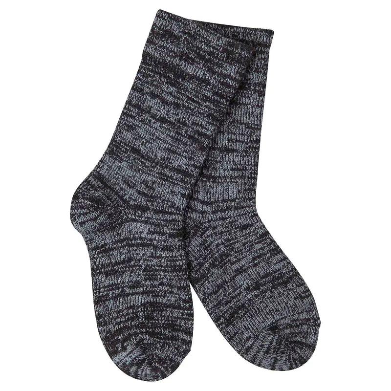 Mouse Creek Slub Socks Black infant 12-24 months The Country Christmas Loft on Tampa Home & Garden Store