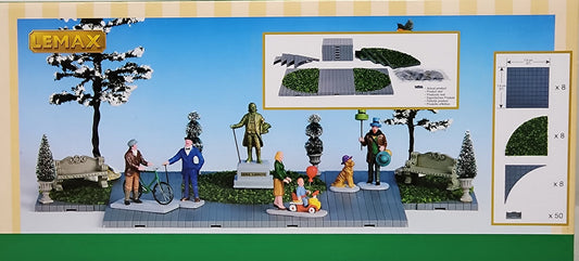 Complete Plaza Park Grass - 24 Pieces - Tampa Home & Garden Store