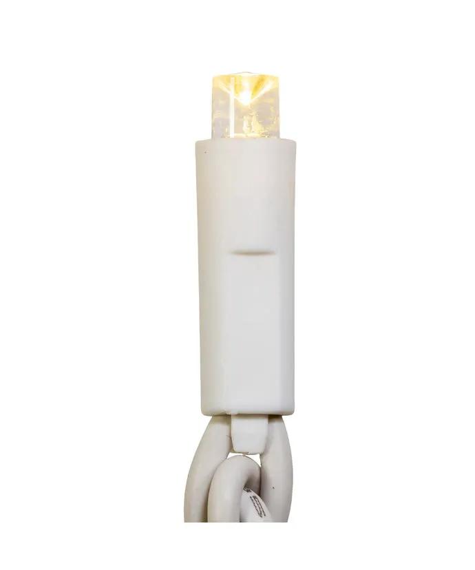 70-Light Warm White Soft Twinkle White Wire LED Icicle Light Set - Tampa Home & Garden Store