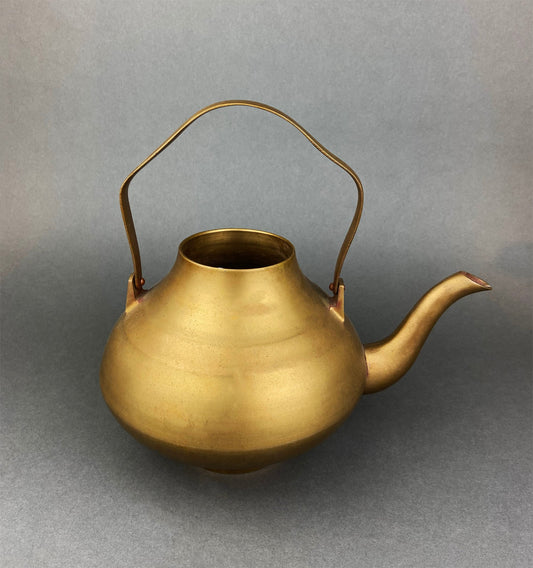 Vintage Brass Kettle. Collectible Kettle. Rustic Home Decor. Restaurant, Kitchen Decor. Gift for Him or Her. - Tampa Home & Garden Store