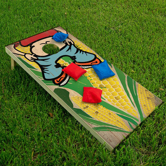 (Kiss My Ass) - Cornhole Board Wrap - Set of 2 - Tampa Home & Garden Store