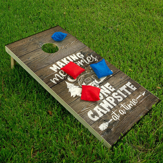 Making Memories at Camp - Cornhole Board Wrap - Set of 2 - Tampa Home & Garden Store