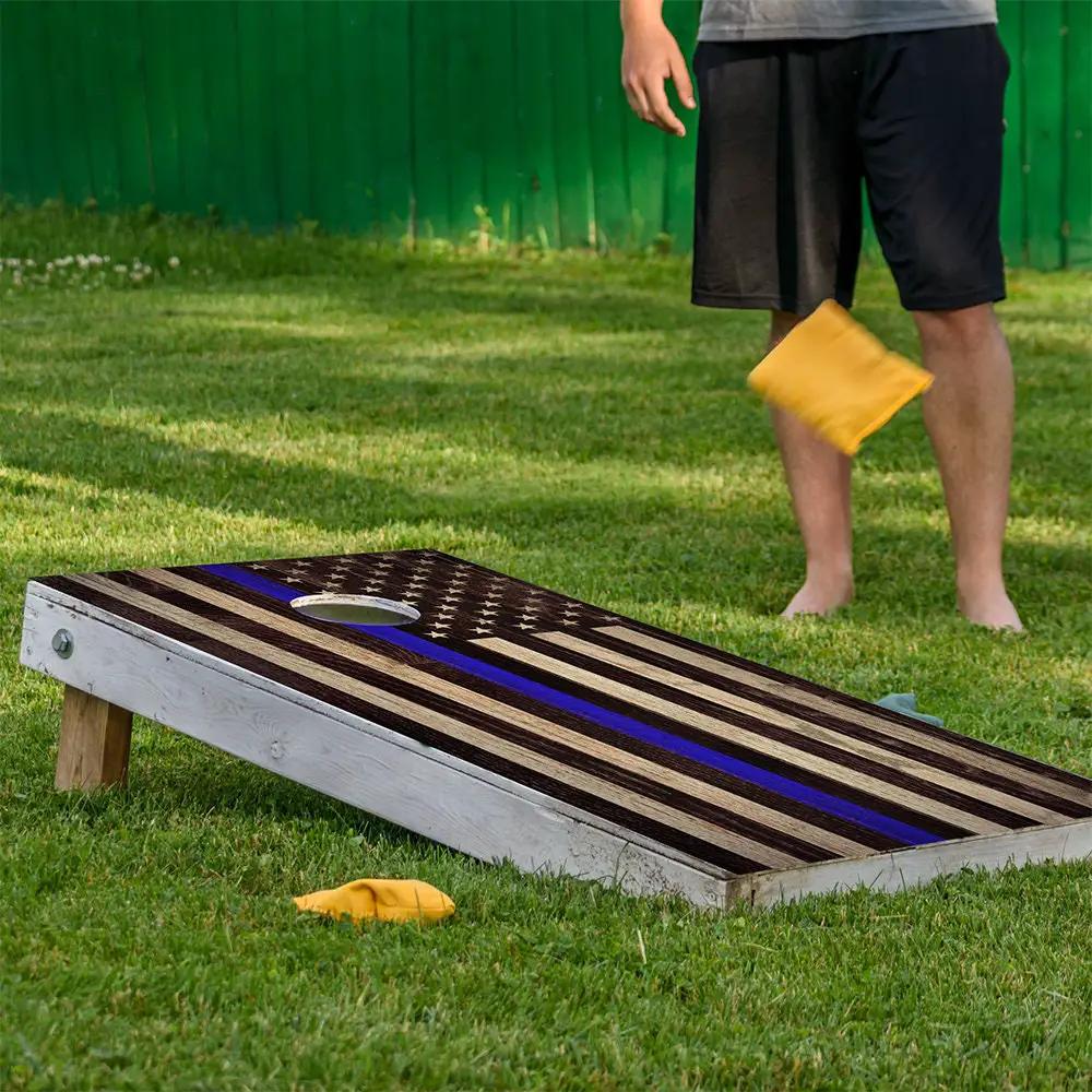 Police Support - Cornhole Board Wrap - Set of 2 - Tampa Home & Garden Store