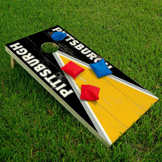 Pittsburgh Football - Cornhole Board Wrap - Set of 2 - Tampa Home & Garden Store