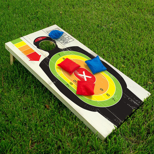 Shooting Target - Cornhole Board Wrap - Set of 2 - Tampa Home & Garden Store
