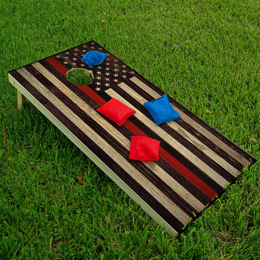 Fire Fighter Support - Cornhole Board Wrap - Set of 2 - Tampa Home & Garden Store