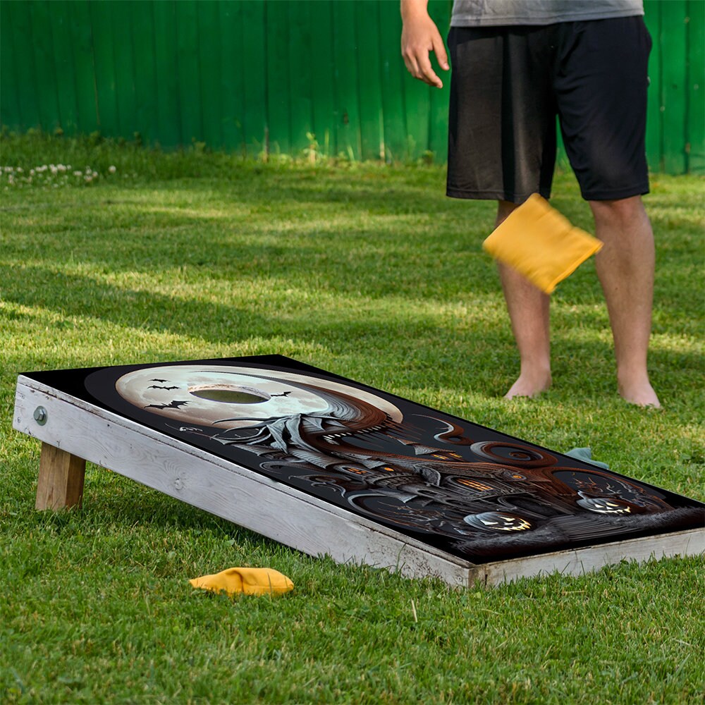Nightmare Before Christmas - Funda para tablero de cornhole - Juego de 2