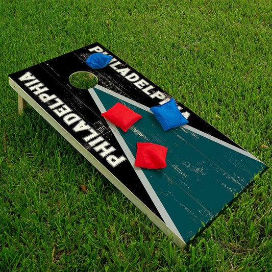 Philadelphia Football - Cornhole Board Wrap - Set of 2 - Tampa Home & Garden Store
