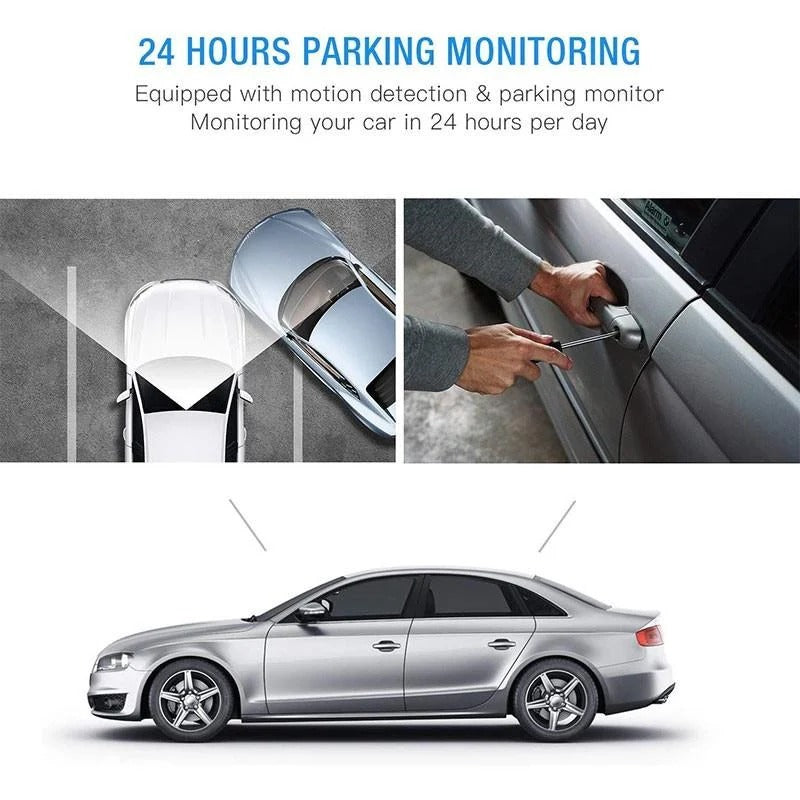 1080P dual dash cam front and rear with 4 inch LCD wide-angle car DVR on Tampa Home & Garden Store