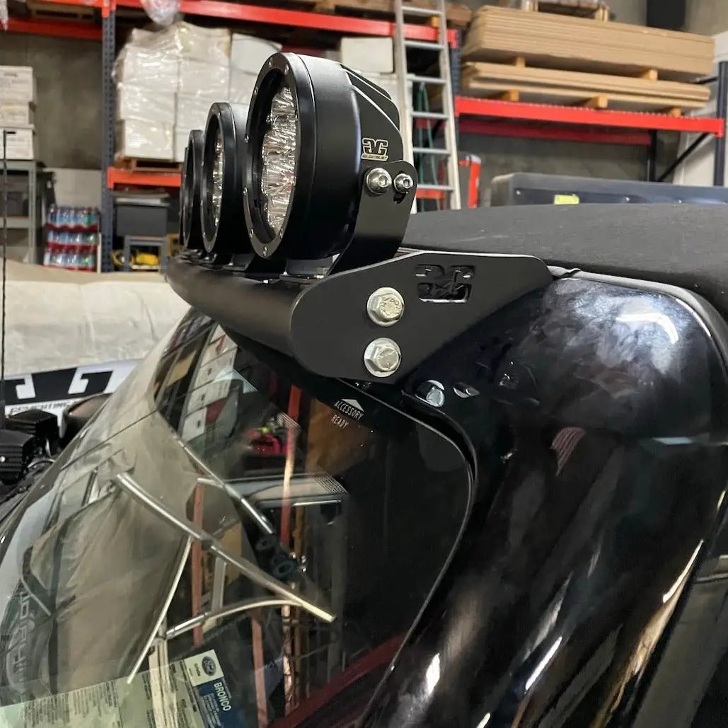 GGLighting Ford Bronco 40-inch roof mount lights black bracket on Tampa Home & Garden Store