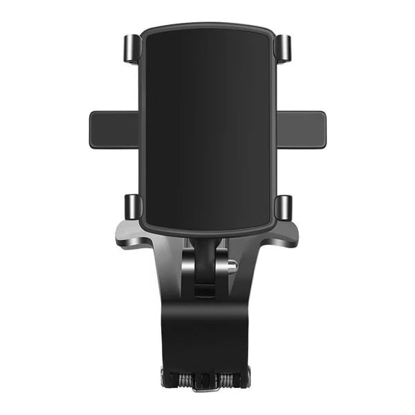 Universal Car Phone Holder with 360° rotation, black with silver clamps for dash mount on Tampa Home & Garden Store