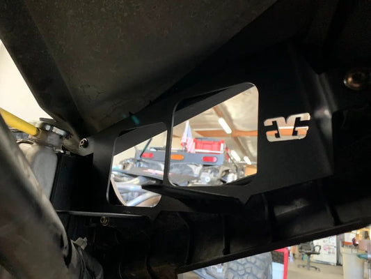 RZR XP1000 Headlight Pod Conversion Mount, black metal vehicle mount by GGLighting on Tampa Home & Garden Store