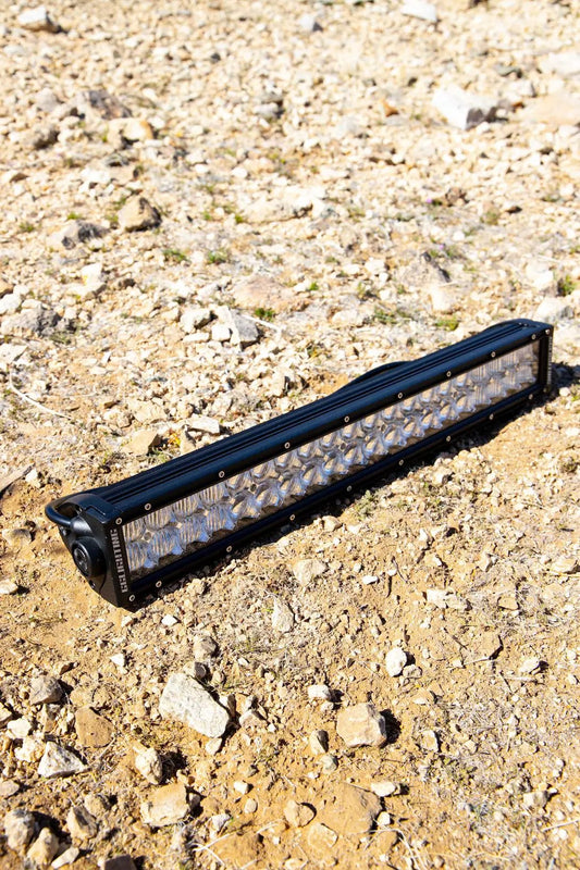 20 Inch Sport Double Row LED Light Bar black aluminum housing by GGLighting on Tampa Home & Garden Store