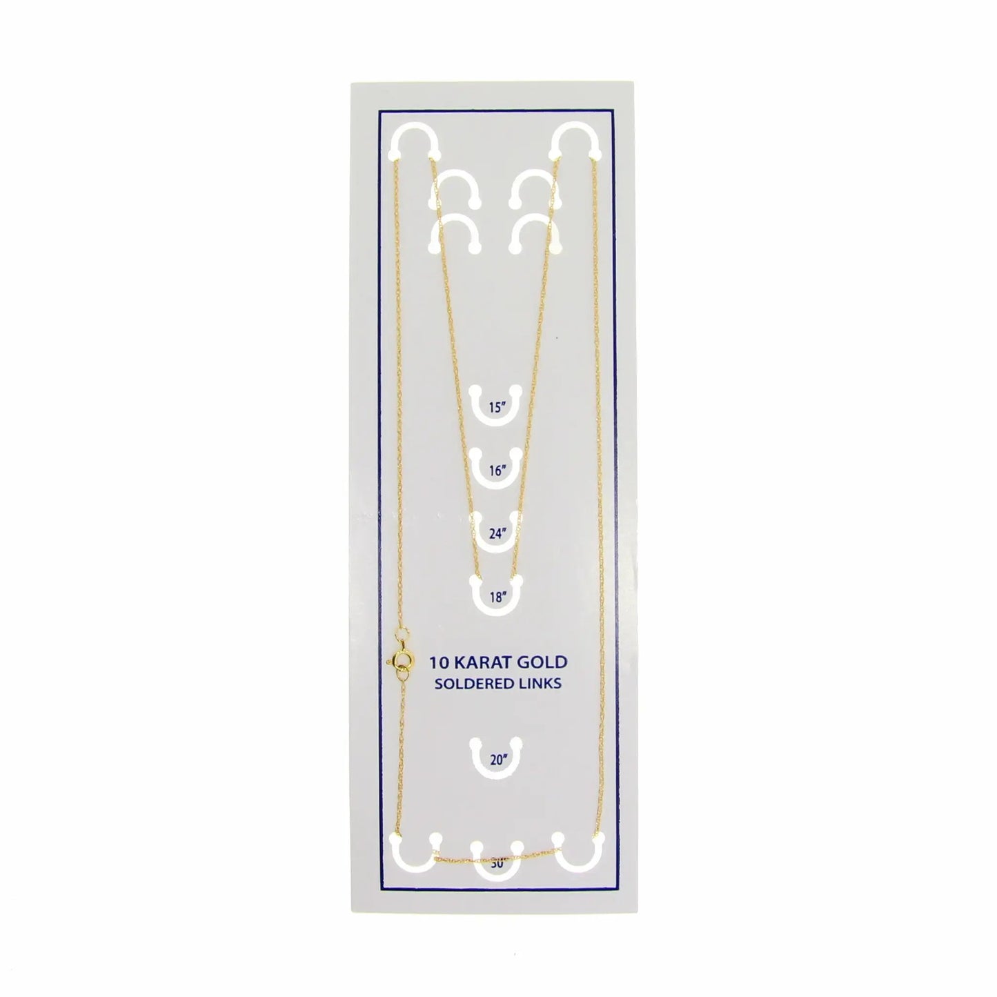 Womens chains 10KT Yellow Gold - Tampa Home & Garden Store