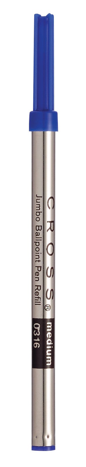 Cross Selectip Jumbo Ballpoint Pen Refill blue cap, silver barrel, single pack on Tampa Home & Garden Store