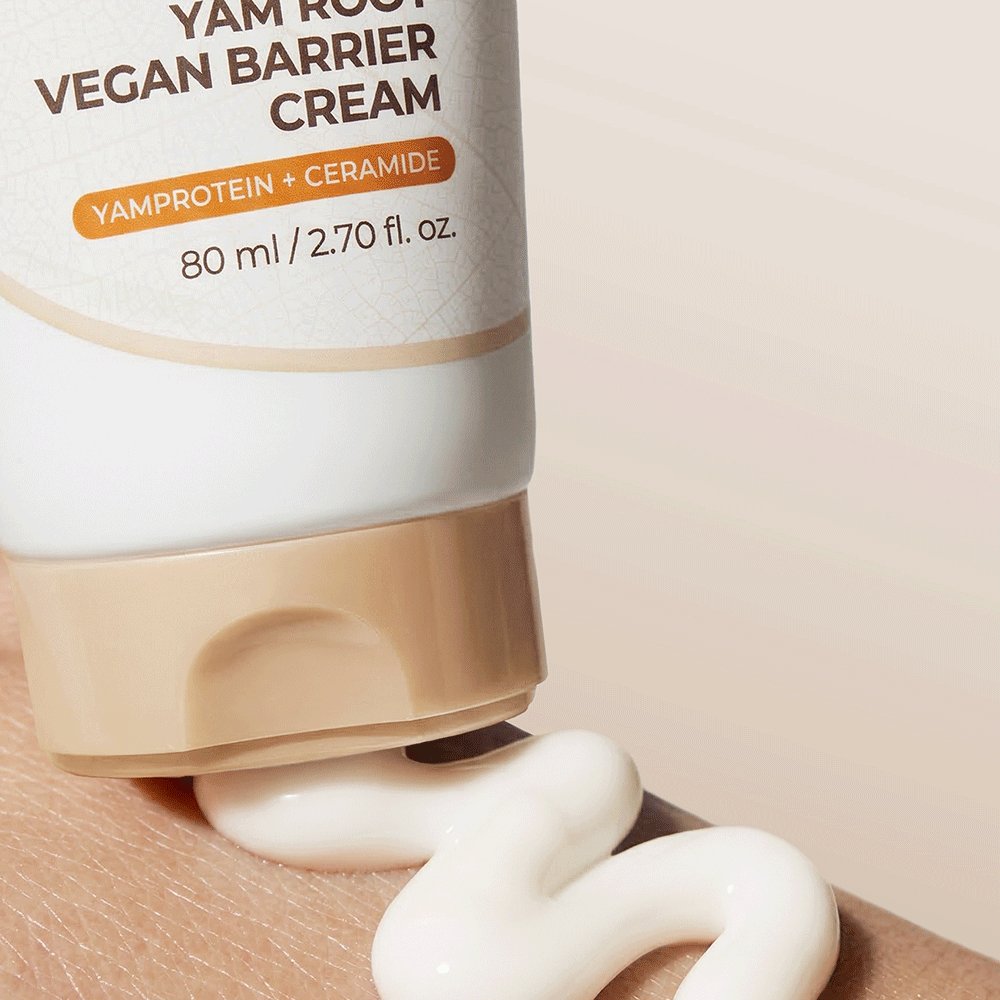 Seoulia Yam Root Vegan Barrier Cream 80ml, face moisturizer with yam protein + ceramide on Tampa Home & Garden Store