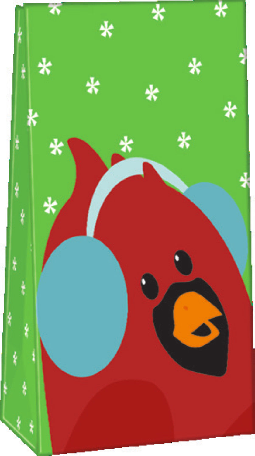 Bolsitas de papel para golosinas - Juego de 10 - Cardinal