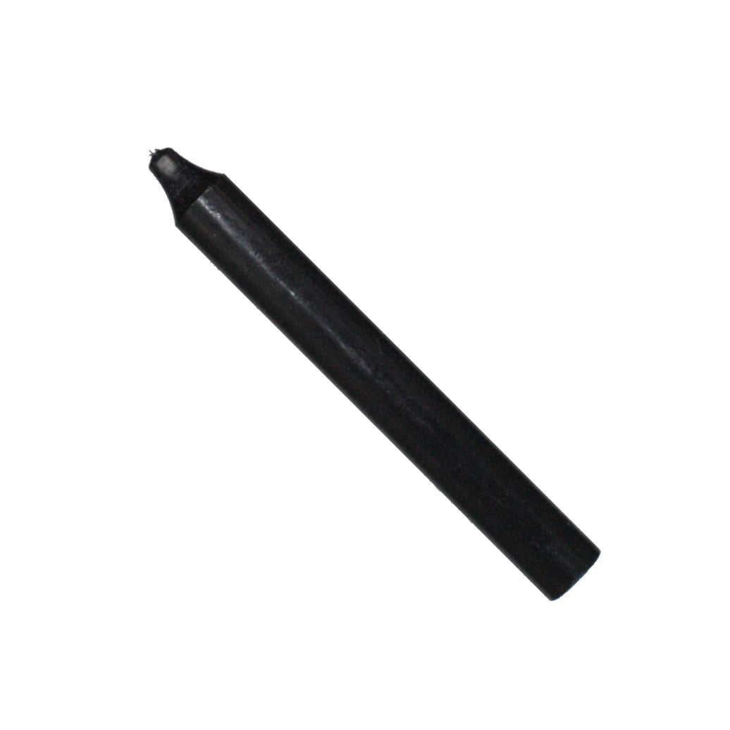 Rustic Black Taper Dinner Candle 7 Inch on Tampa Home & Garden Store