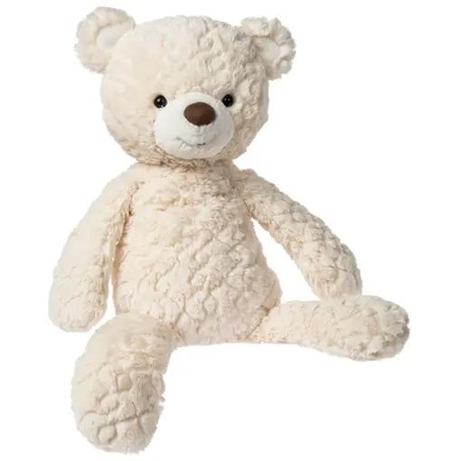 Putty Cream Bear Large Teddy Bear plush, cream soft fur stuffed animal on Tampa Home & Garden Store