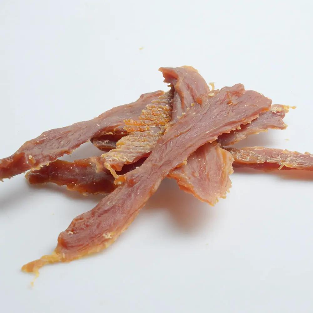 Jack PetPals Duck Breast Jerky Dog Treats sliced pink duck breast strips on Tampa Home & Garden Store