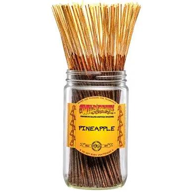 Incense 10-stick Pineapple in glass jar with yellow label The Country Christmas Loft on Tampa Home & Garden Store