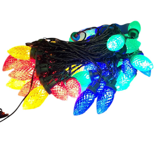 33 Foot LED C-9 Multifunction Light Set - Multicolor - Tampa Home & Garden Store