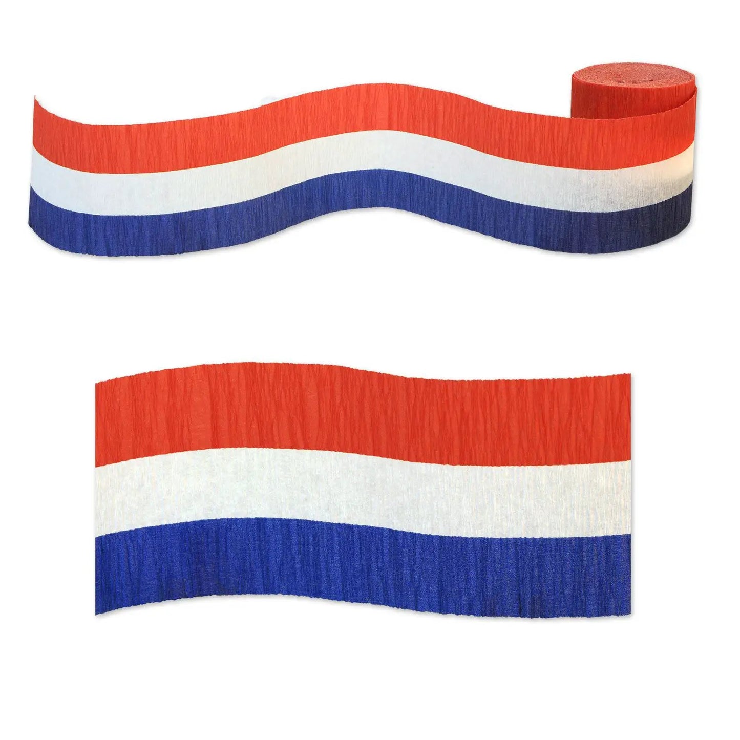 Crepe Streamers Red White Blue crepe paper party decor by The Country Christmas Loft on Tampa Home & Garden Store