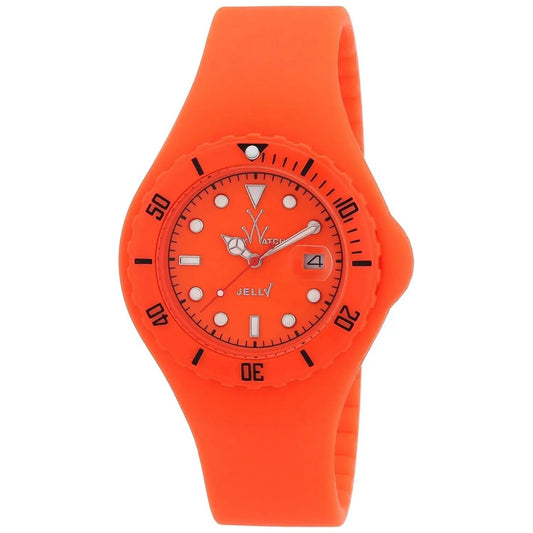 Toy Watch Jelly Womens watch orange dial silicone strap on Tampa Home & Garden Store
