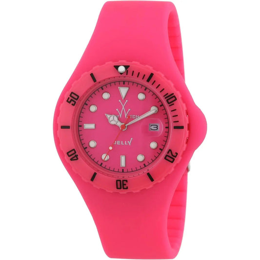 Toy Watch Jelly Pink Dial Quartz Watch for Women, pink silicone strap, Bids on Tampa Home & Garden Store