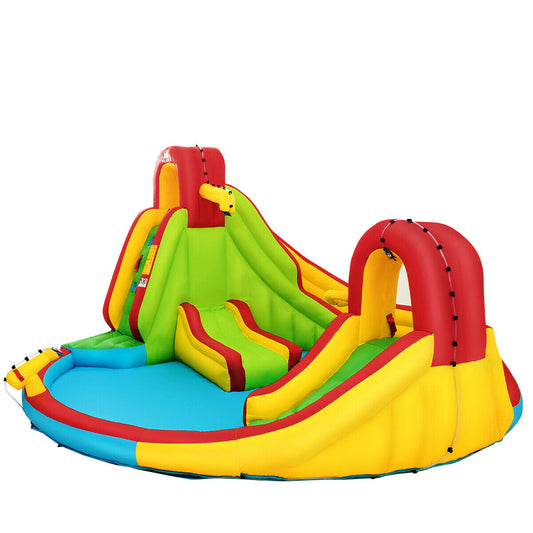 Kids Gift Inflatable Water Slide Bounce Park with 480 W Blower - Tampa Home & Garden Store