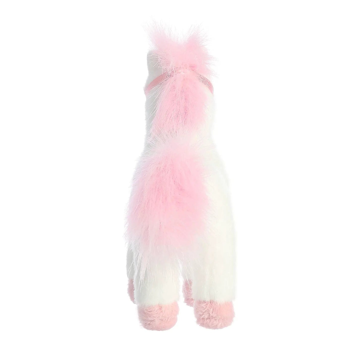 Breyer Unicorn Plush with pink mane and white fluffy fur on Tampa Home & Garden Store