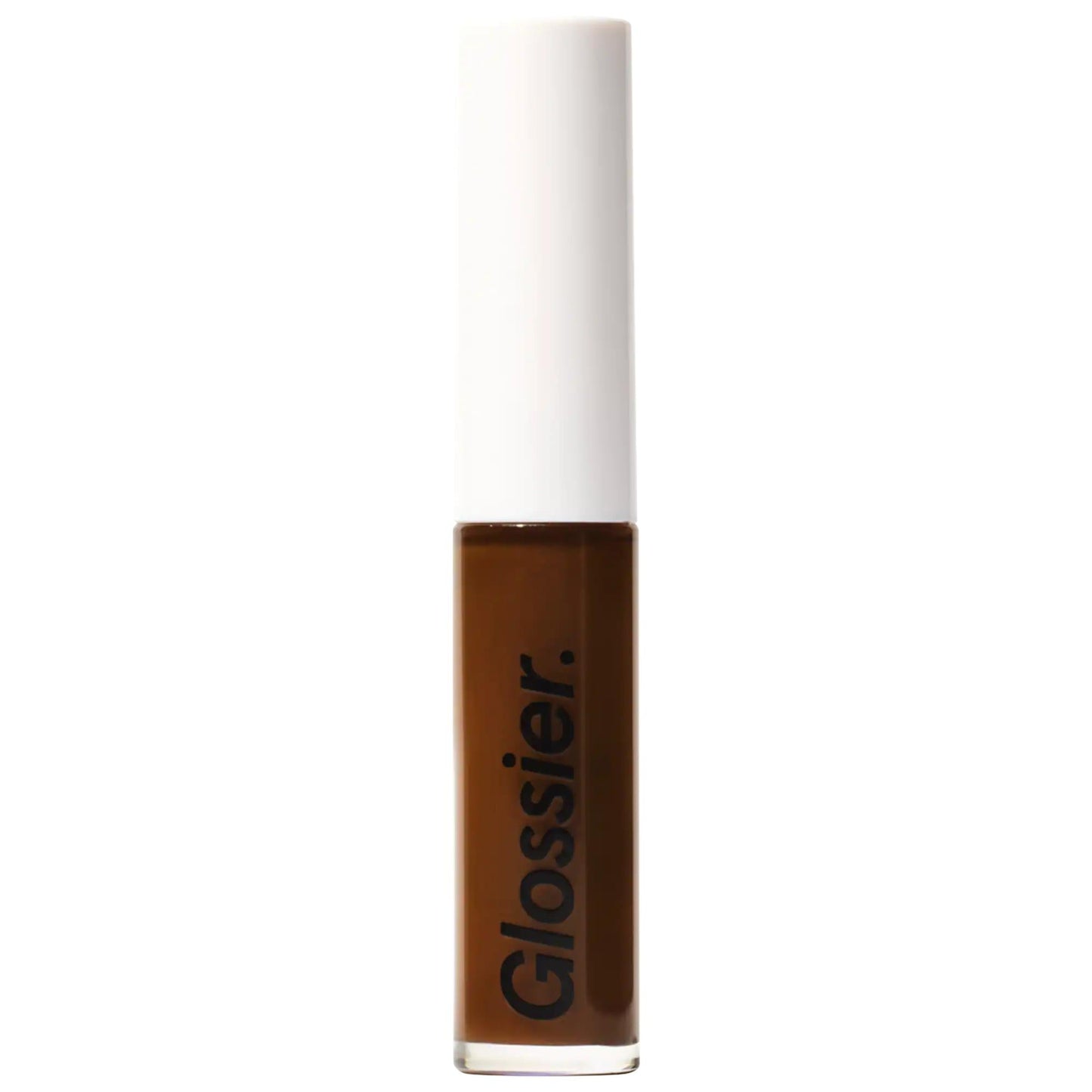 Glassy High-Shine Lip Gloss tube in brown shade with white cap by Beauty Care Bag on Tampa Home & Garden Store