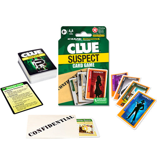 Clue Suspect Card Game set with suspect cards and envelope Country Christmas Loft on Tampa Home & Garden Store