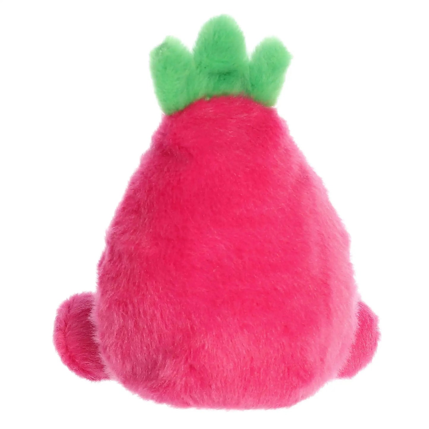Rhys Dragonfruit Palm Pal plush pink body with green leaf crown The Country Christmas Loft on Tampa Home & Garden Store