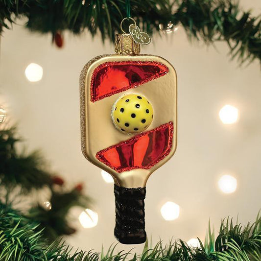 Pickleball Paddle Ornament - Tampa Home & Garden Store