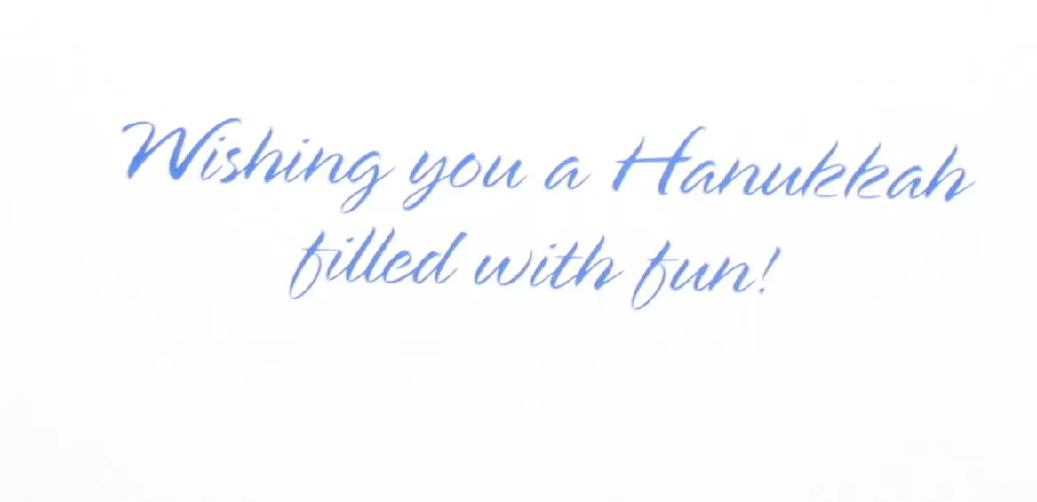 Hanukkah Dreidle Card - Tampa Home & Garden Store