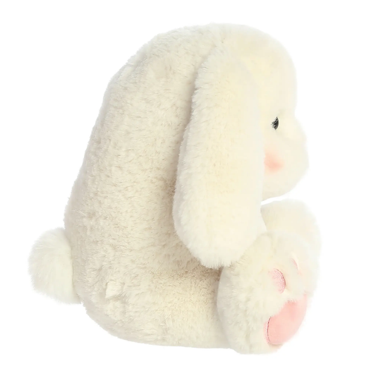 Toe Bean Besties Cream Bunny Plush 9 in cream fur Country Christmas Loft on Tampa Home & Garden Store