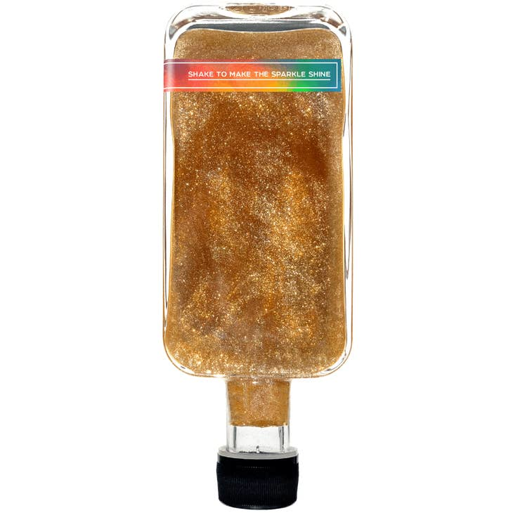 Sparkle Maple Syrup 250ml with glitter gold, Vermont made by The Country Christmas Loft on Tampa Home & Garden Store