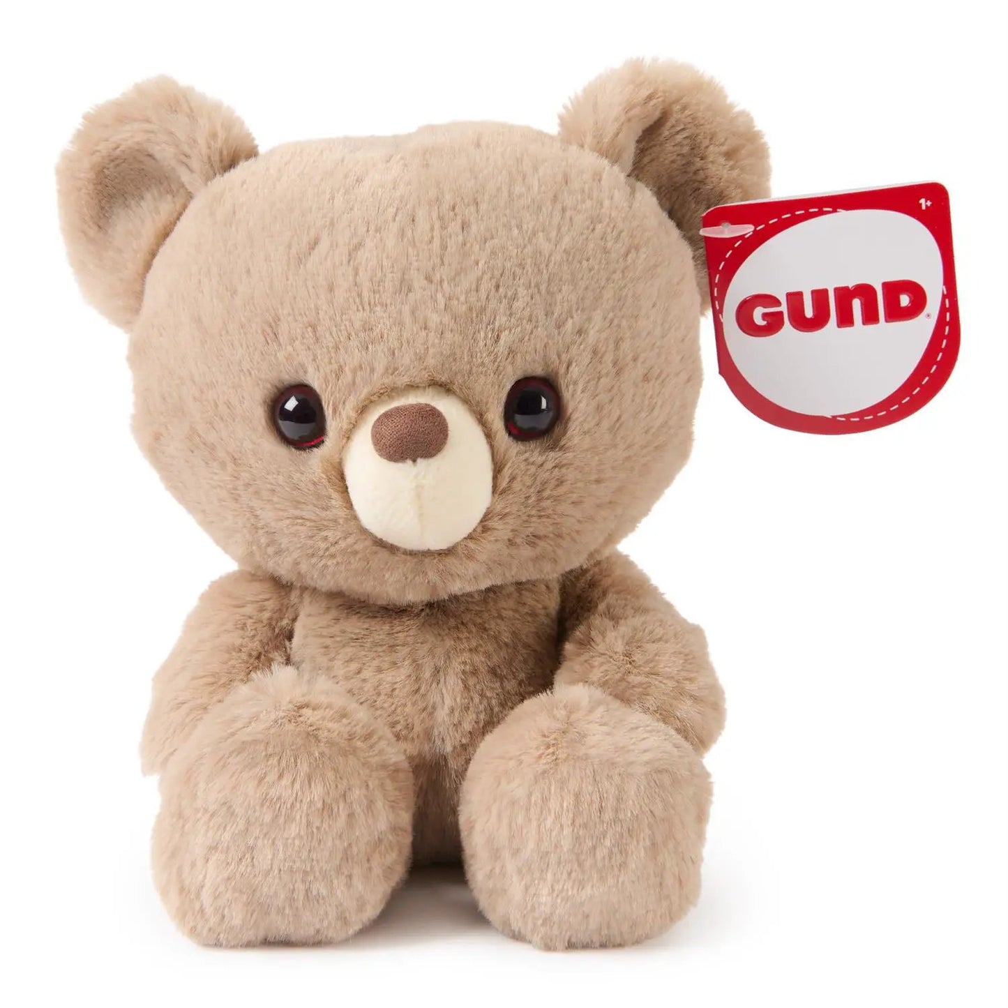 Forever Friends Littles Kai plush bear, tan fur with GUND tag on Tampa Home & Garden Store