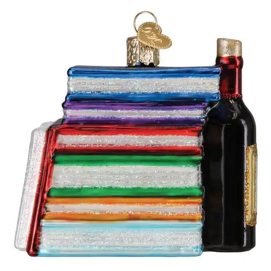 Book Club Ornament - Tampa Home & Garden Store