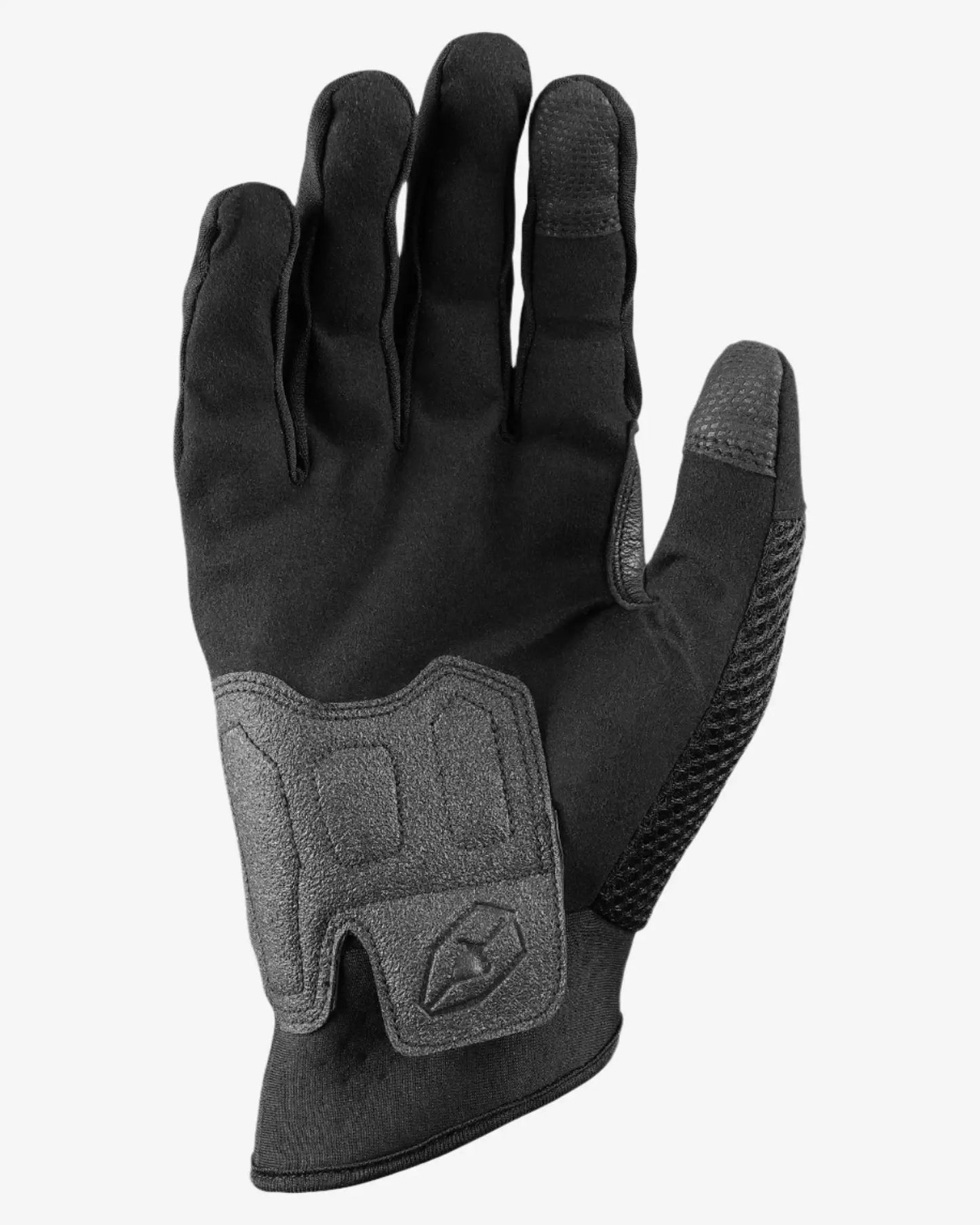 Laguna Air Street Glove breathable leather palm black street motorcycle glove on Tampa Home & Garden Store